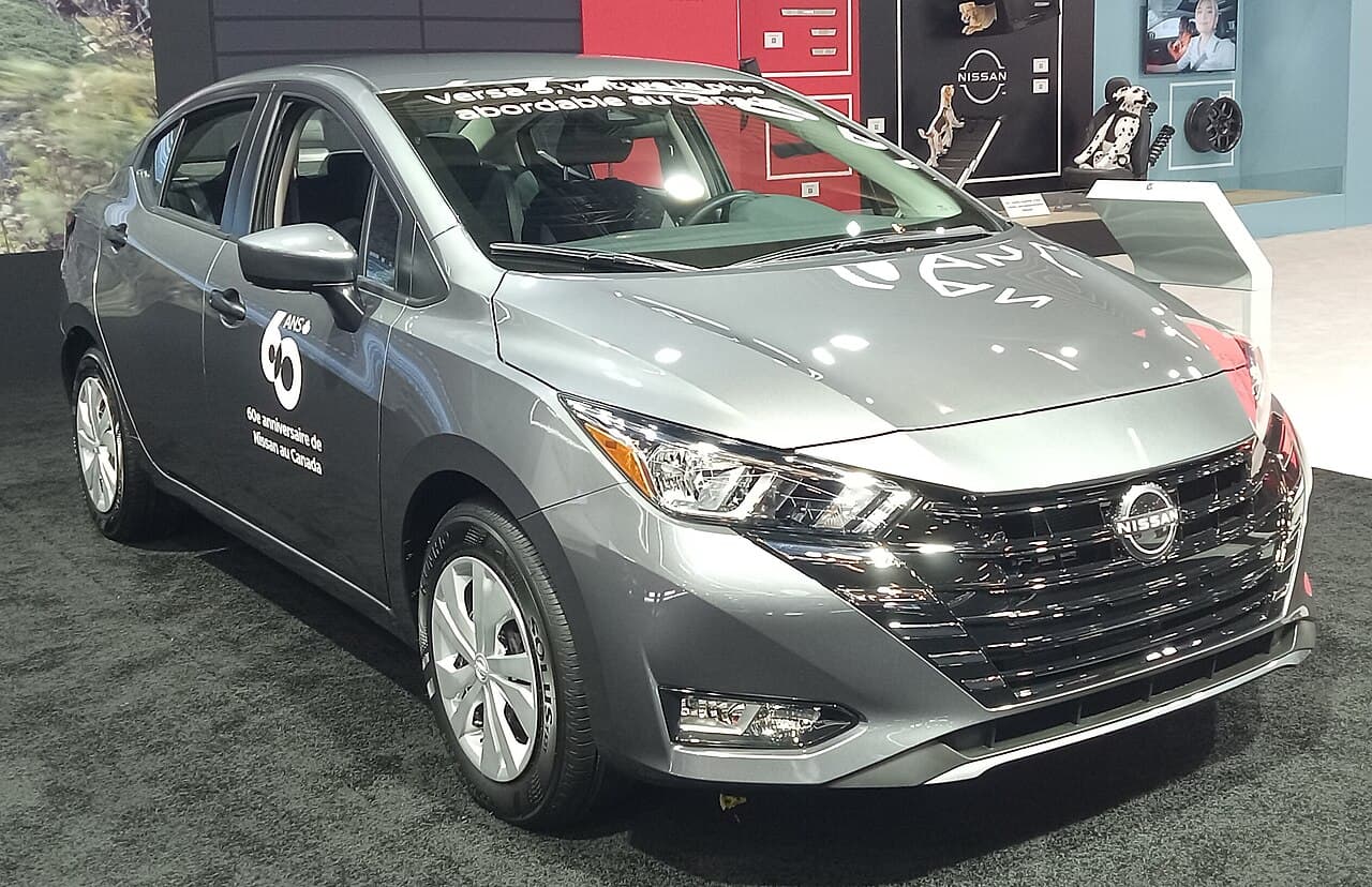 Nissan Versa, representative photo