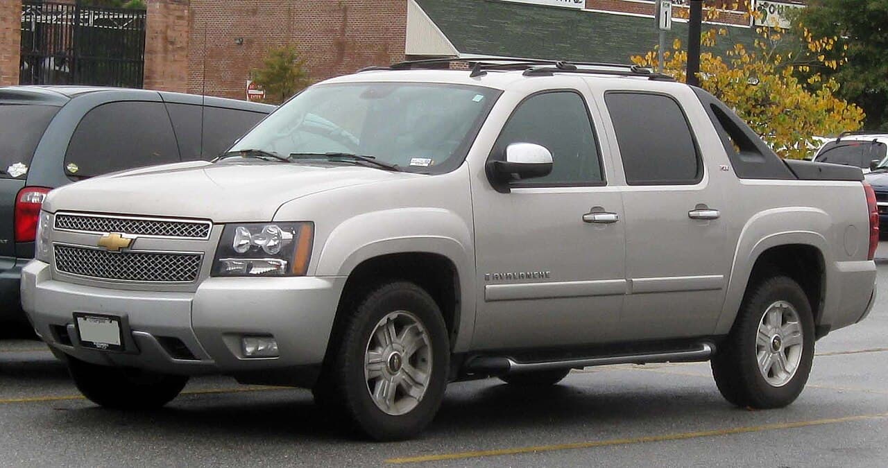 Chevrolet Avalanche, representative photo
