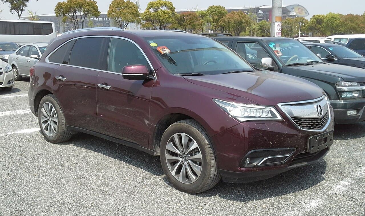 Acura MDX, representative photo