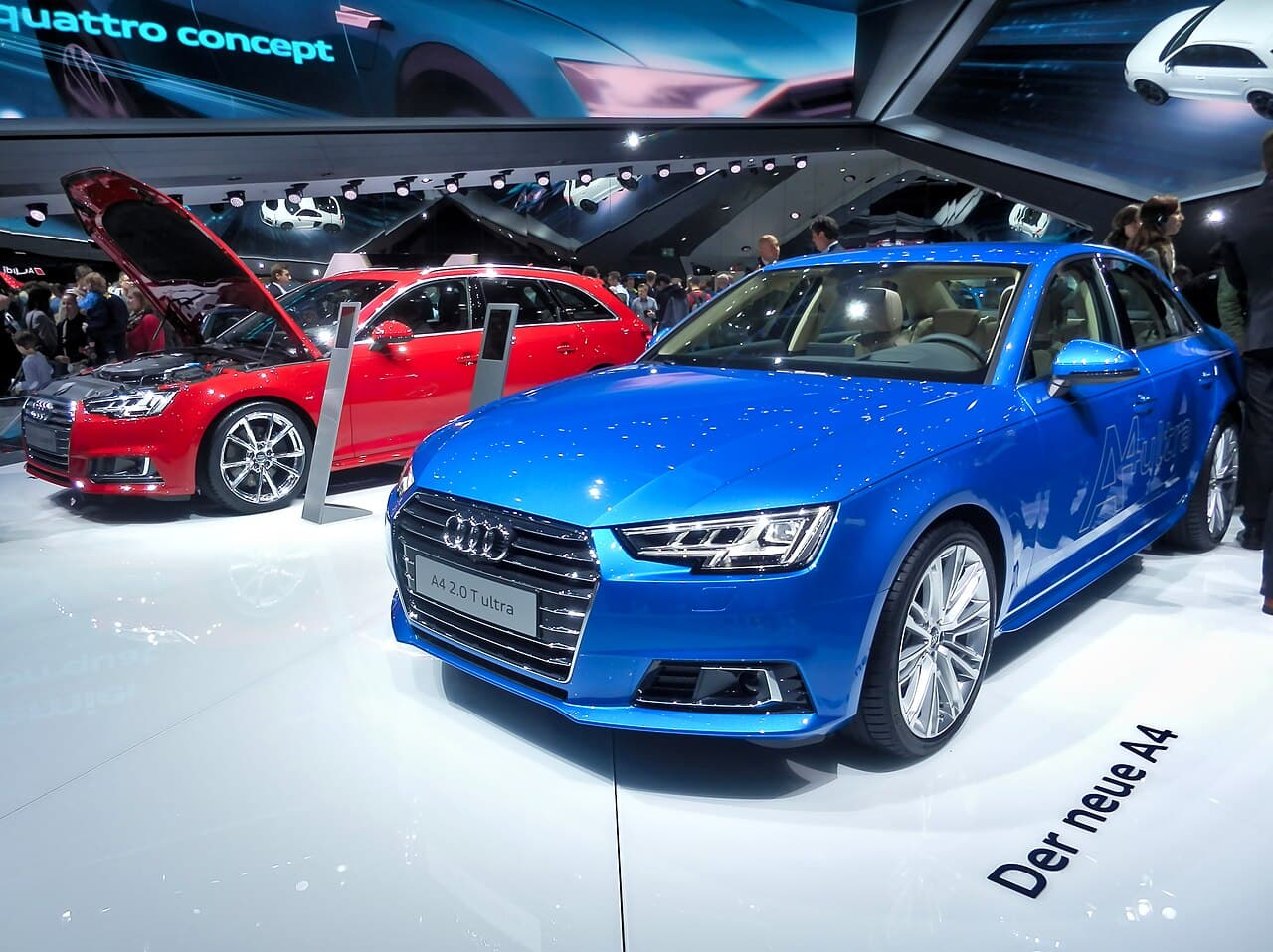 Audi A4, representative photo
