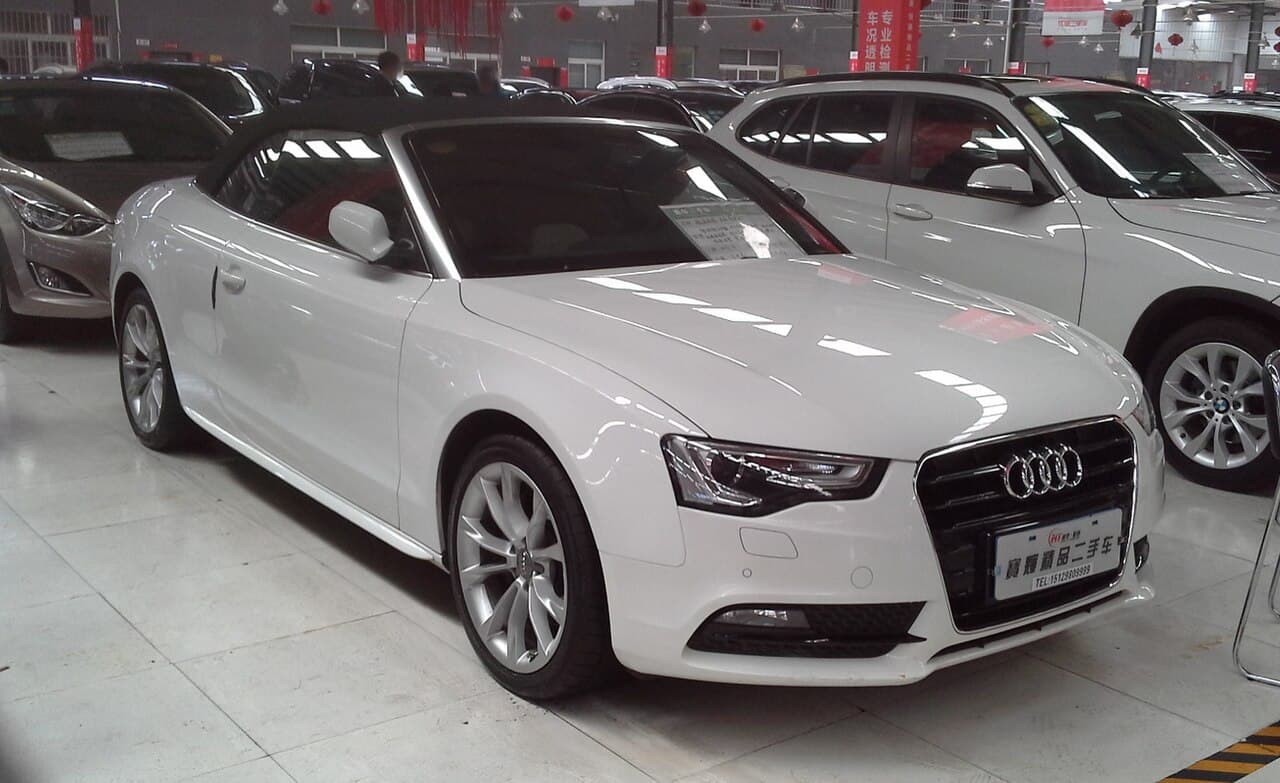 Audi A5, representative photo