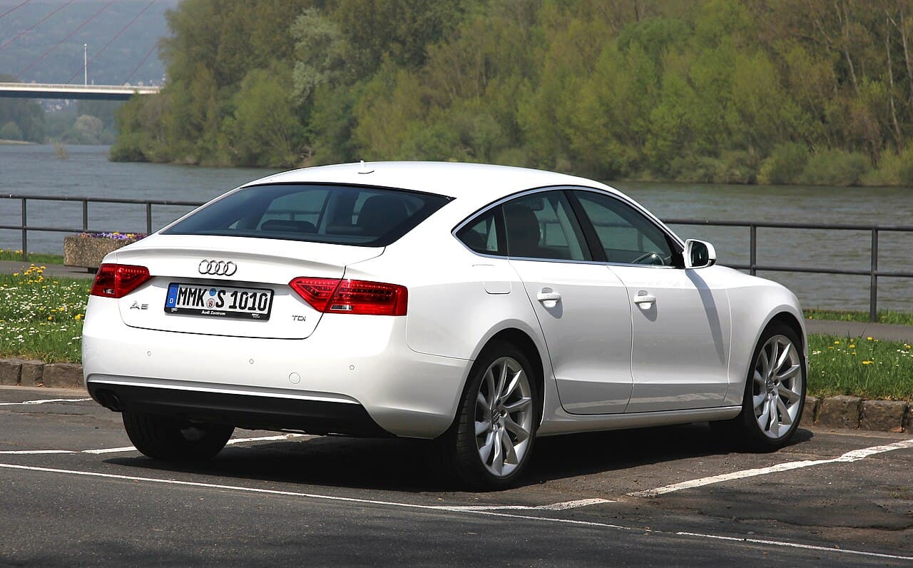 Audi A5, representative photo