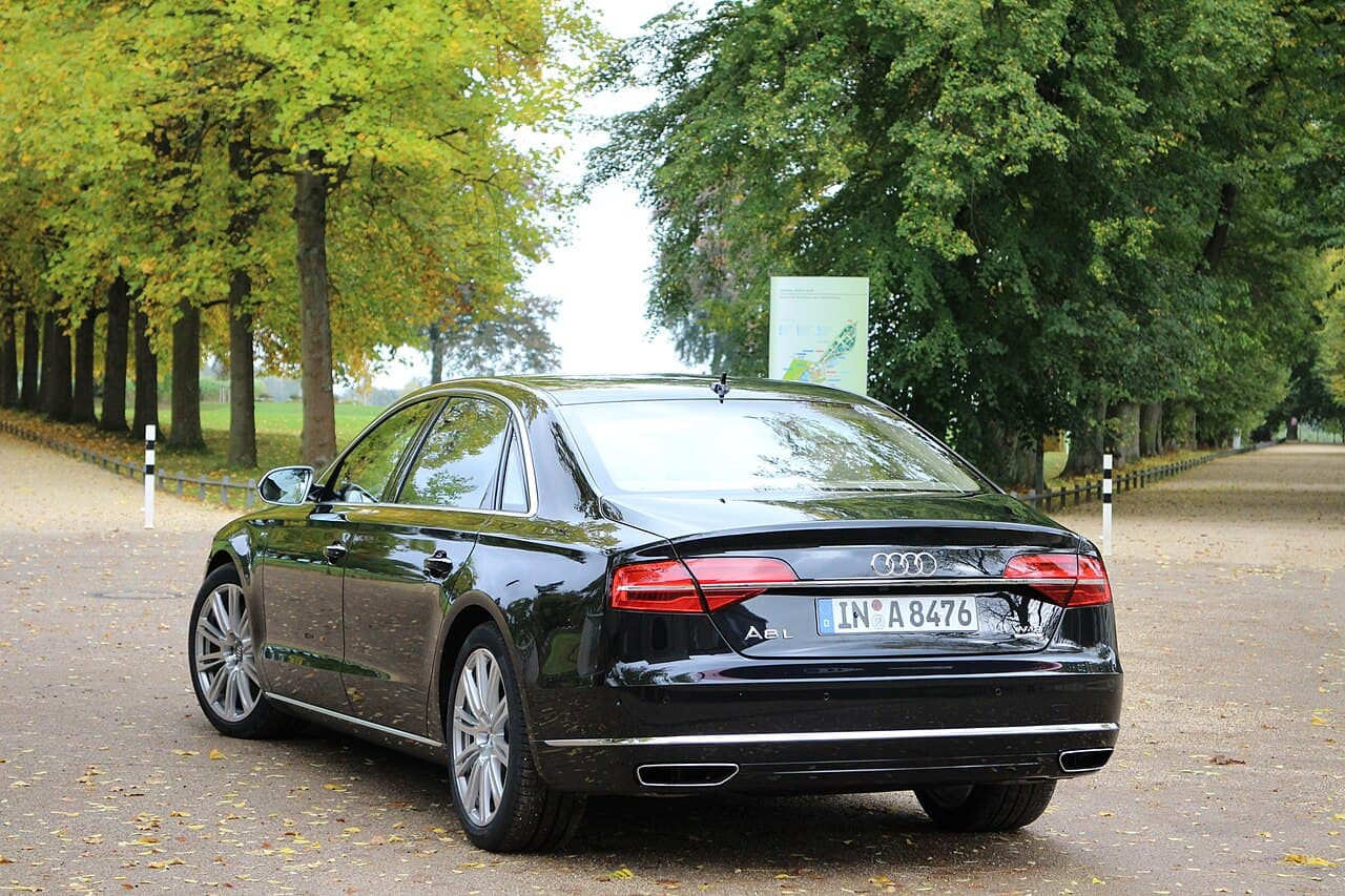 Audi A8, representative photo