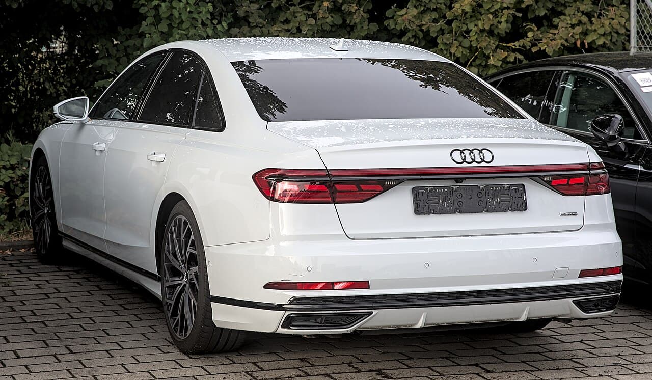 Audi A8, representative photo