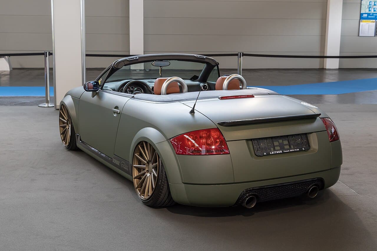 Audi TT, representative photo