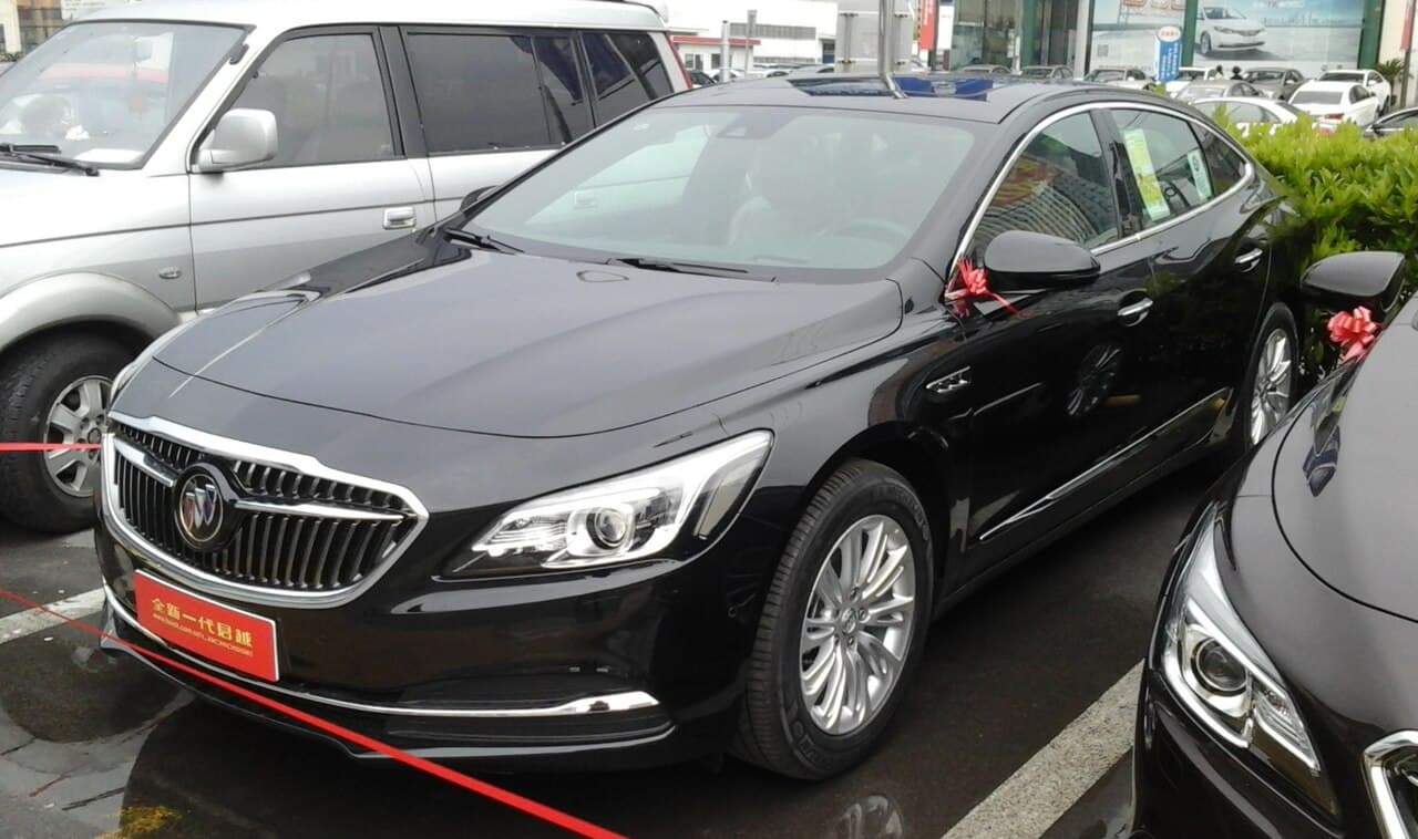 Buick LaCrosse, representative photo