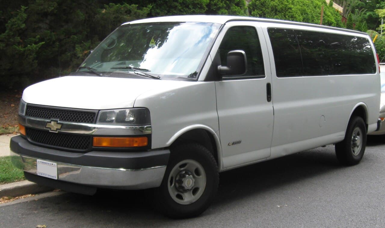 Chevrolet Express, representative photo