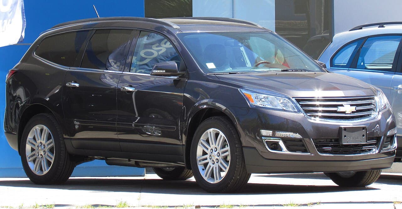Chevrolet Traverse, representative photo