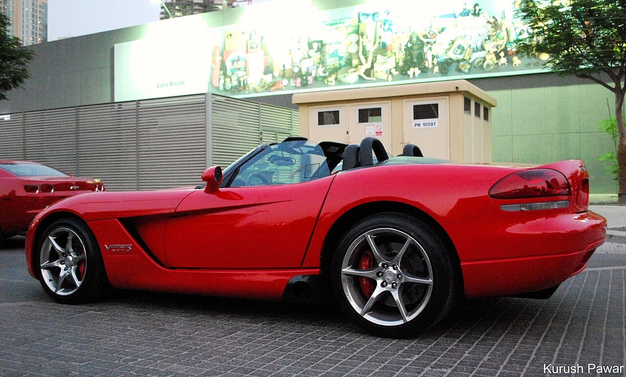 Dodge Viper, representative photo