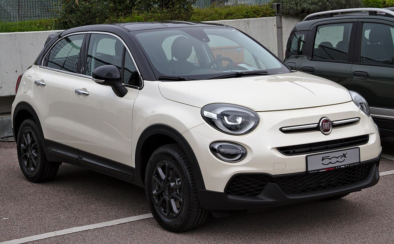 Fiat 500X, representative photo
