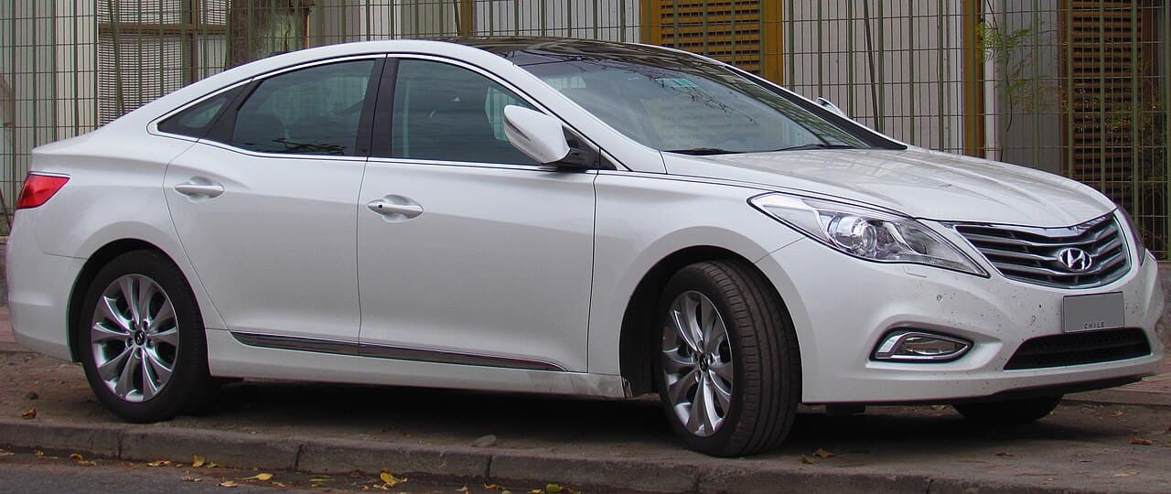 Hyundai Azera, representative photo
