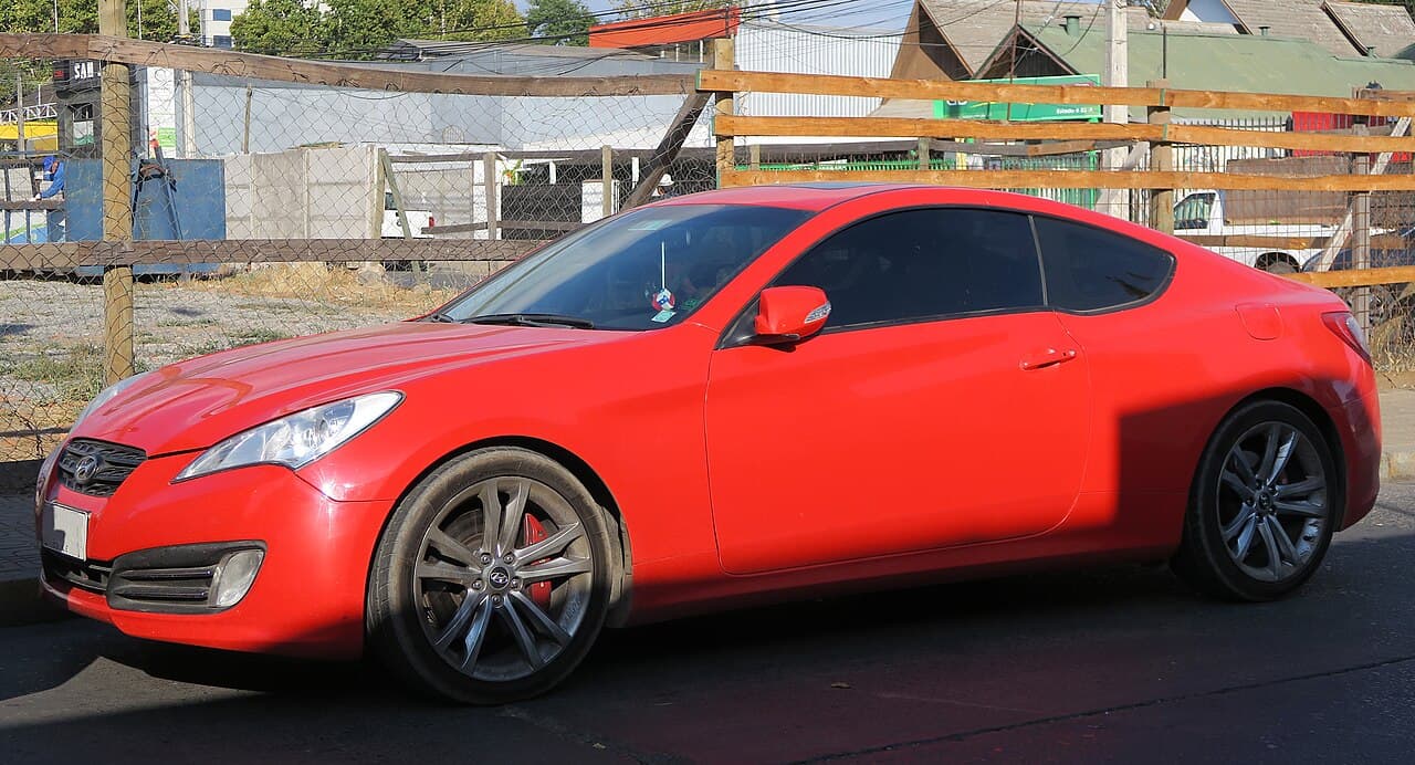 Hyundai Genesis Coupe, representative photo