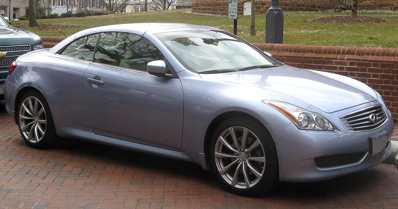 Infiniti G37, representative photo
