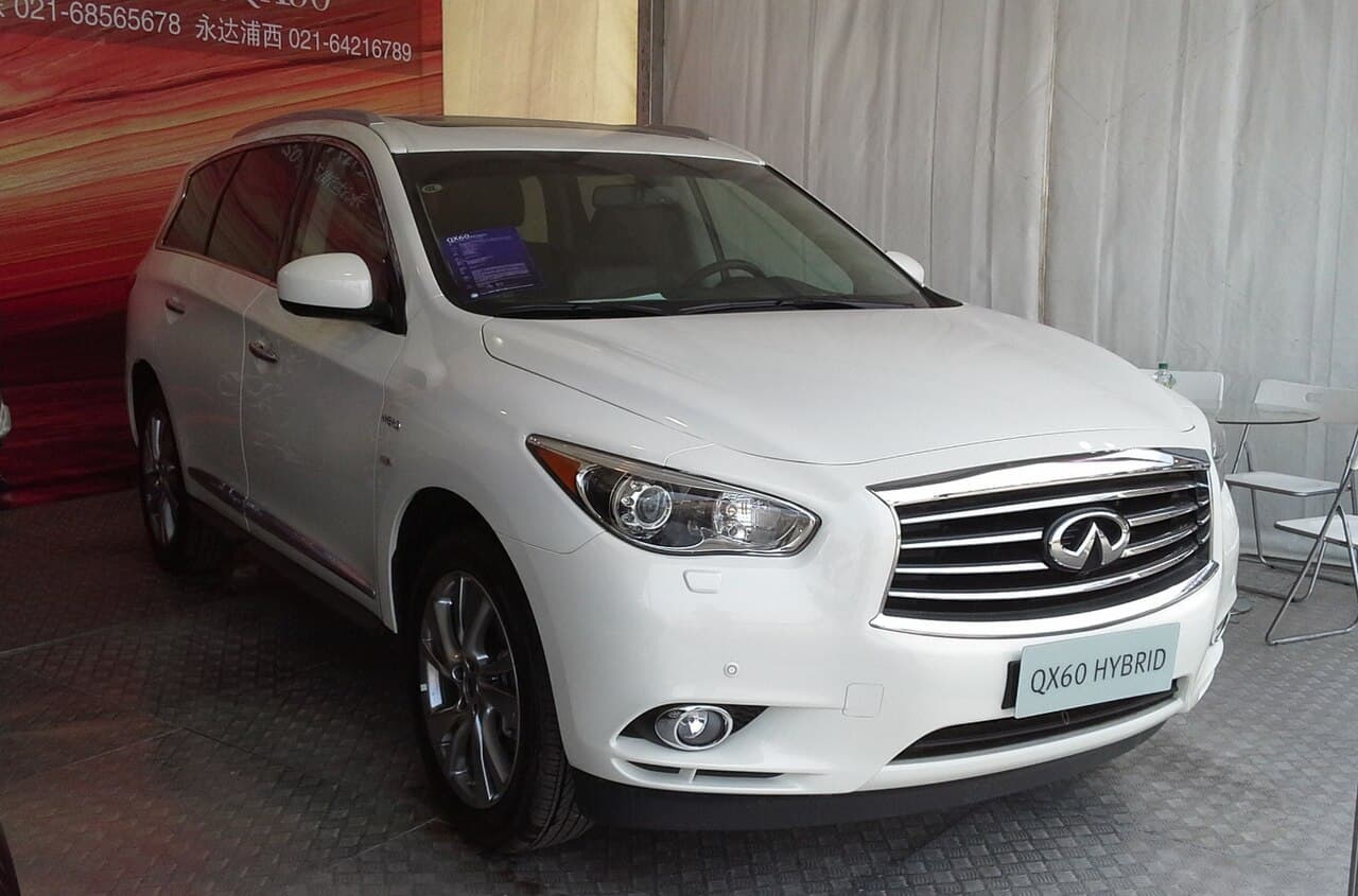 Infiniti QX60, representative photo