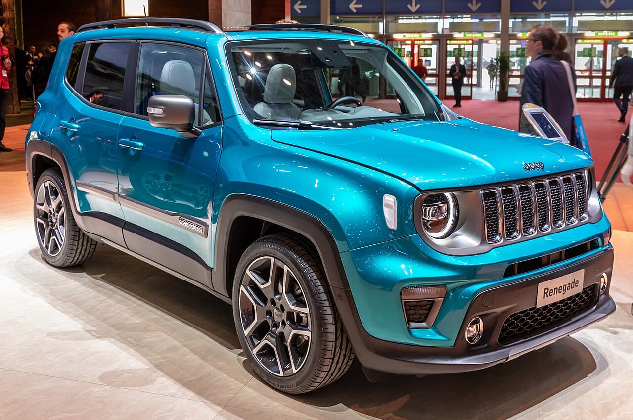 Jeep Renegade, representative photo
