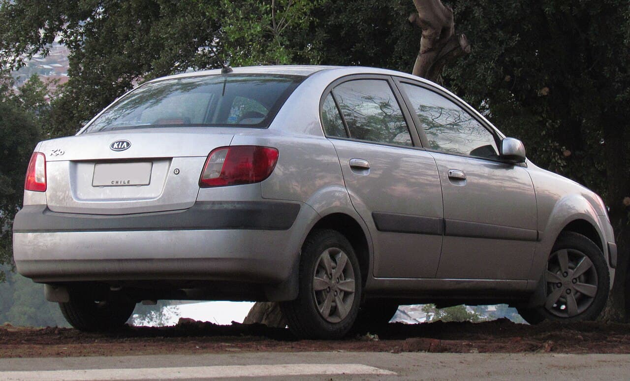 Kia Rio, representative photo
