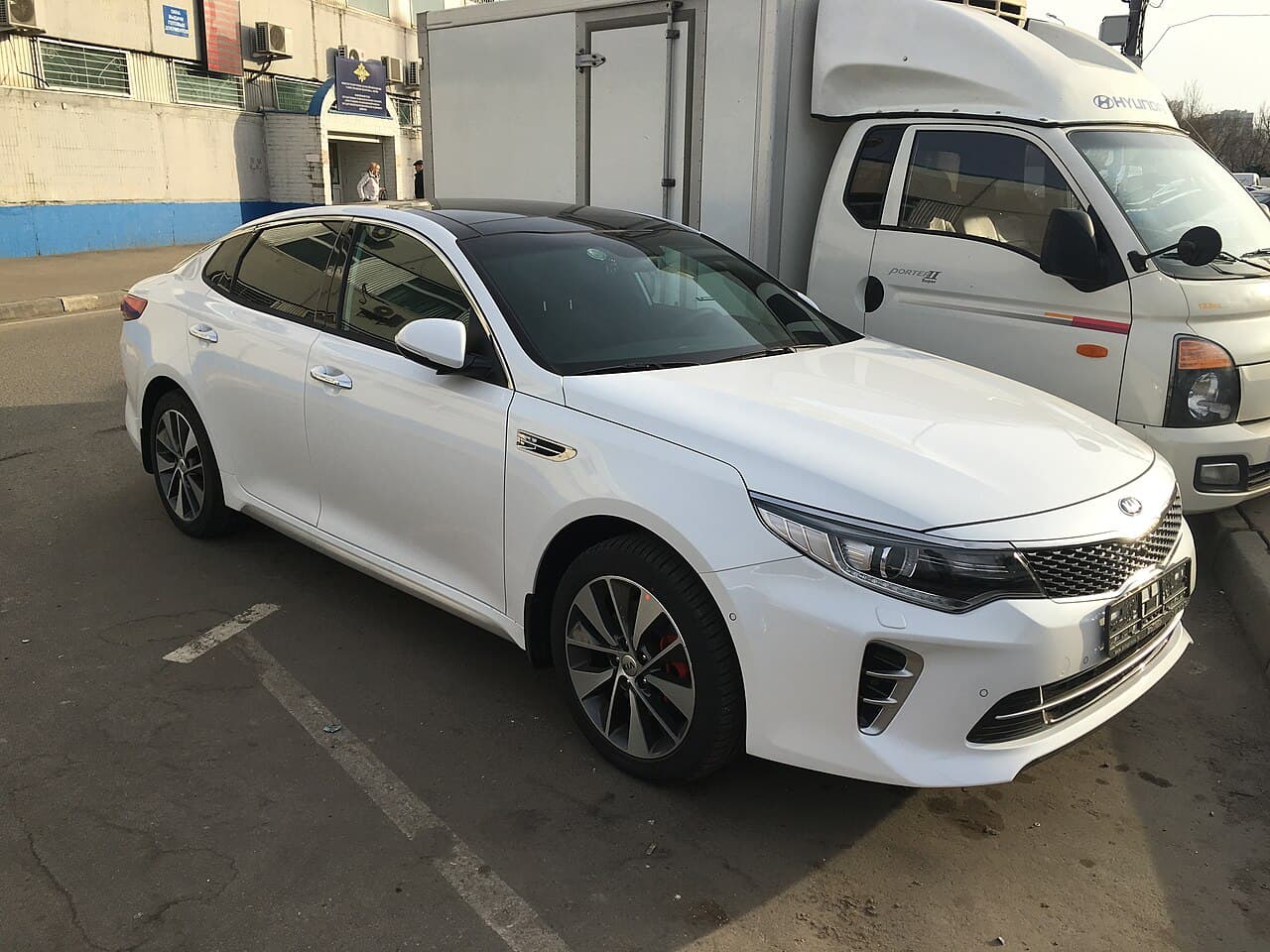 Kia Optima, representative photo