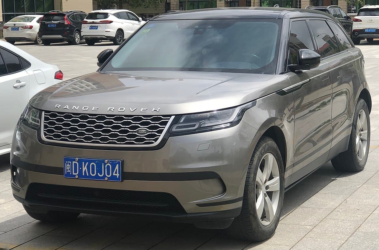 Land Rover Range Rover Velar, representative photo