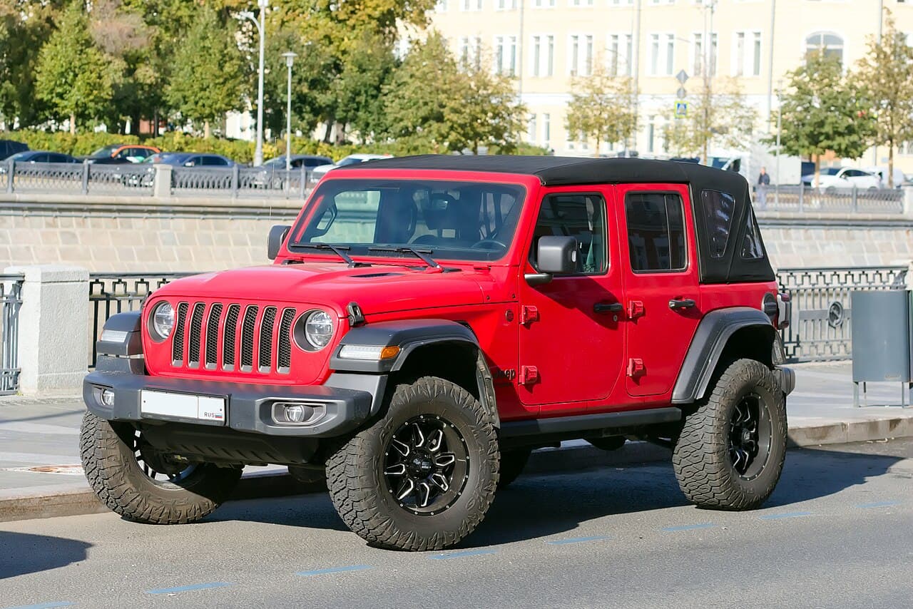 Jeep Wrangler, representative photo