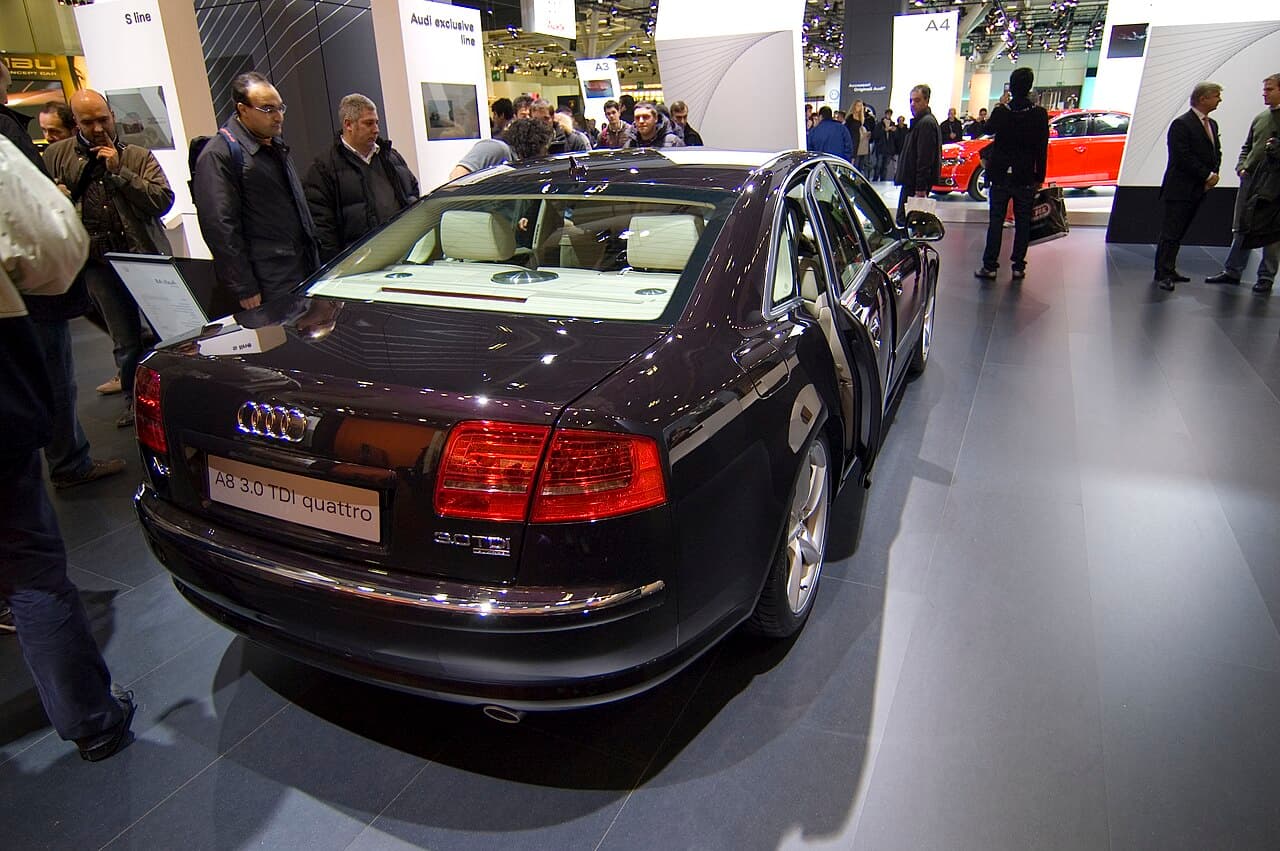 Audi A8, representative photo