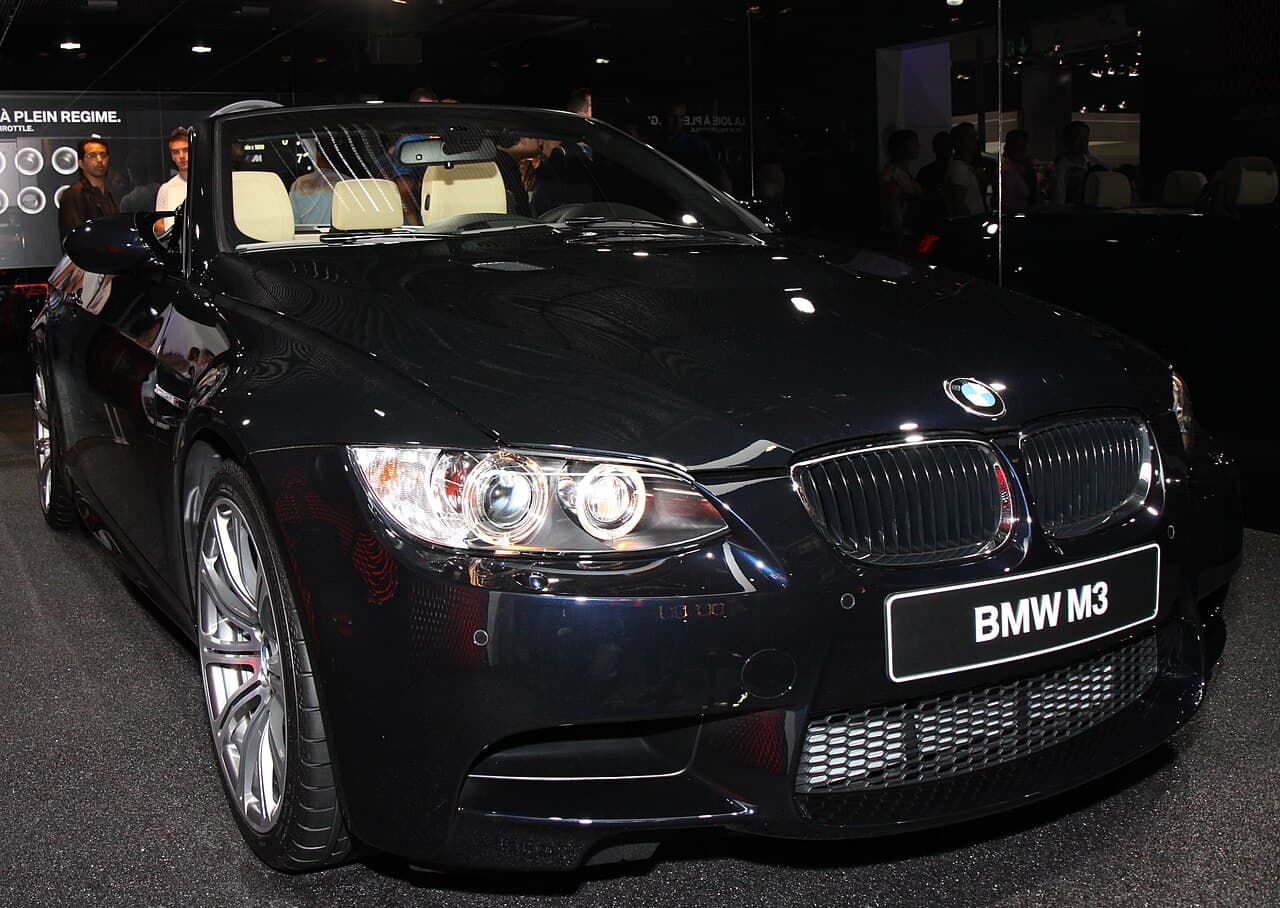 BMW M3, representative photo