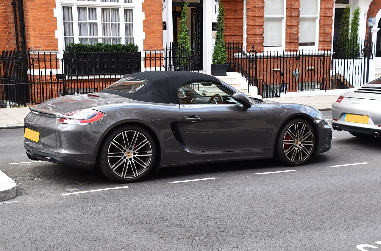 Porsche Boxster, representative photo