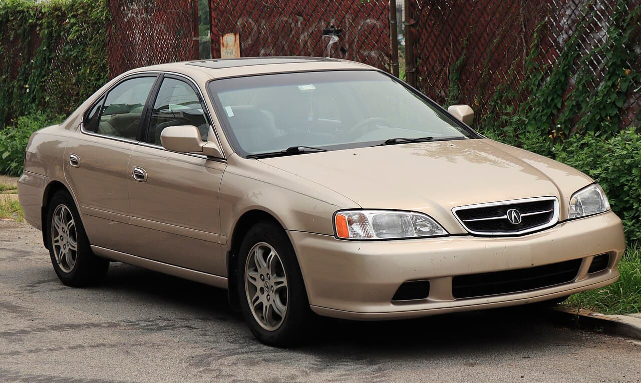 Acura TL, representative photo