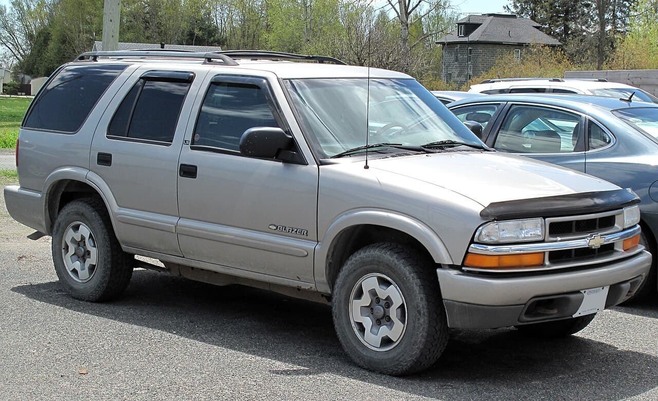Chevrolet Blazer, representative photo