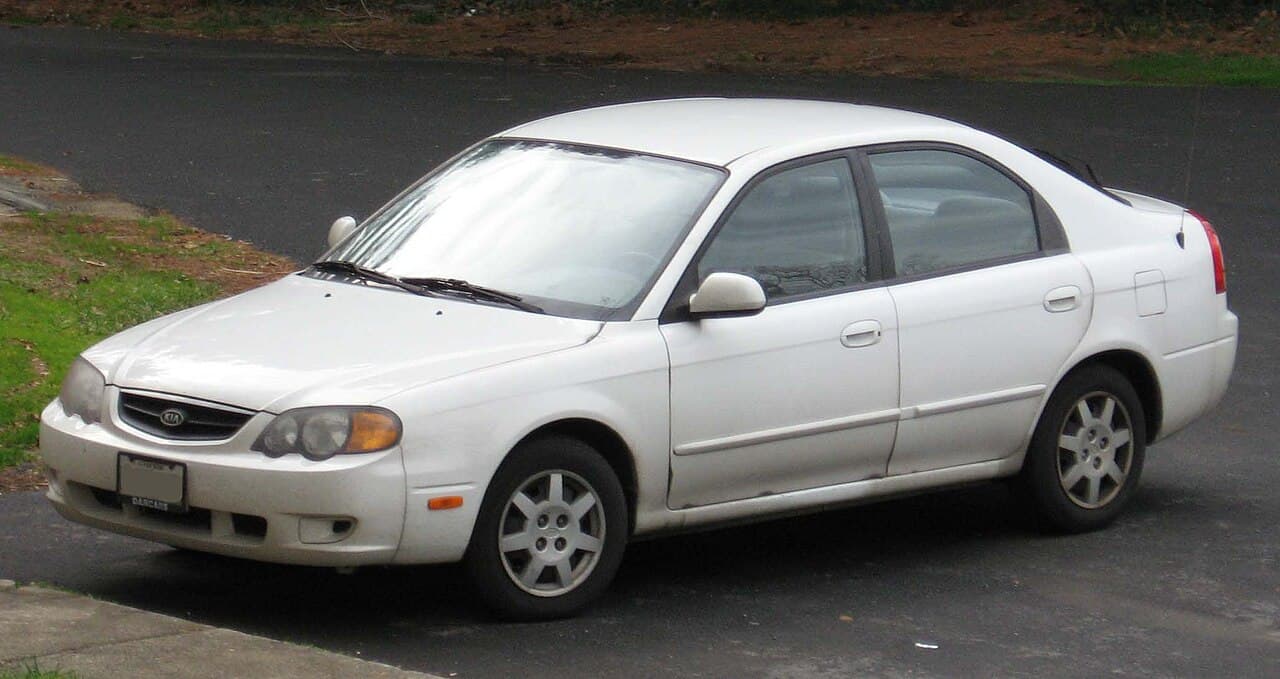 Kia Spectra, representative photo