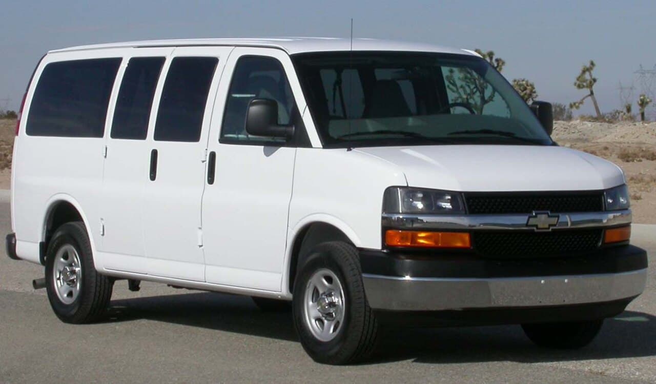 Chevrolet Express, representative photo