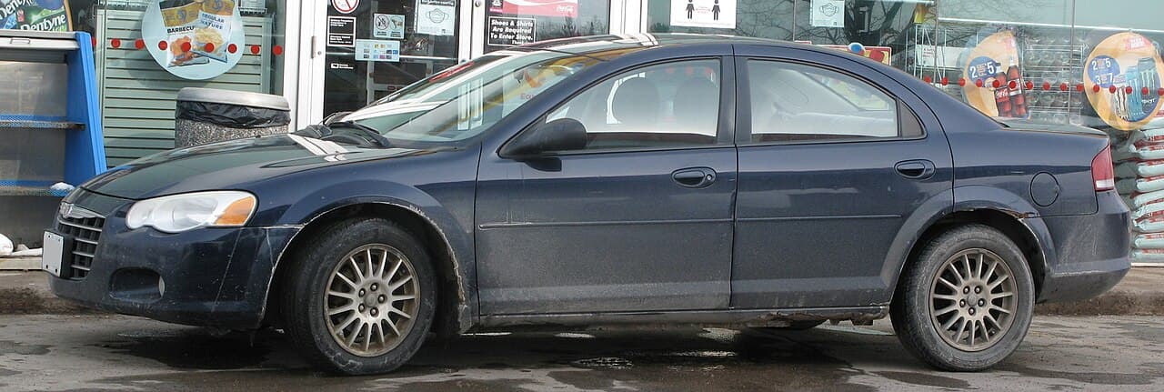 Chrysler Sebring, representative photo