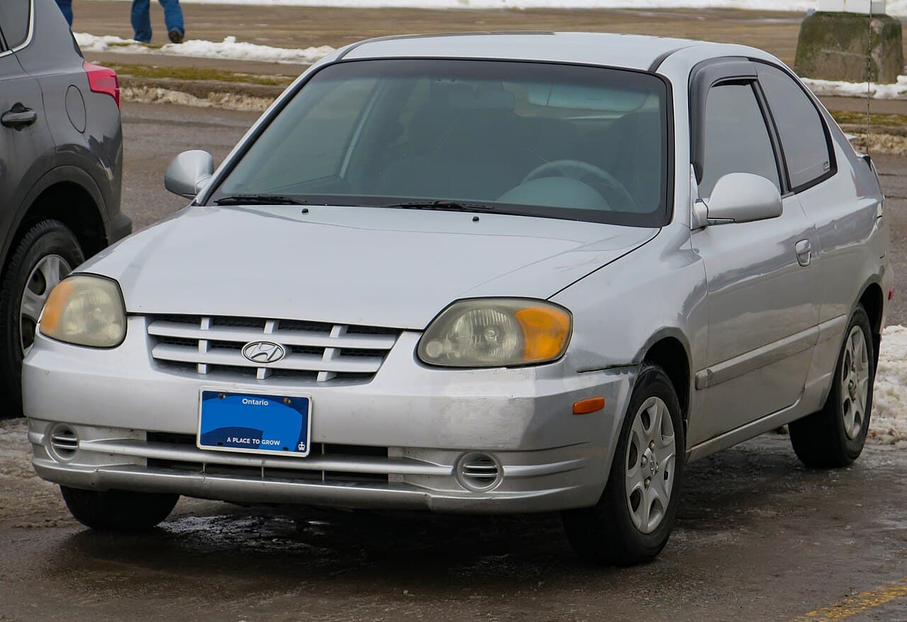 Hyundai Accent, representative photo
