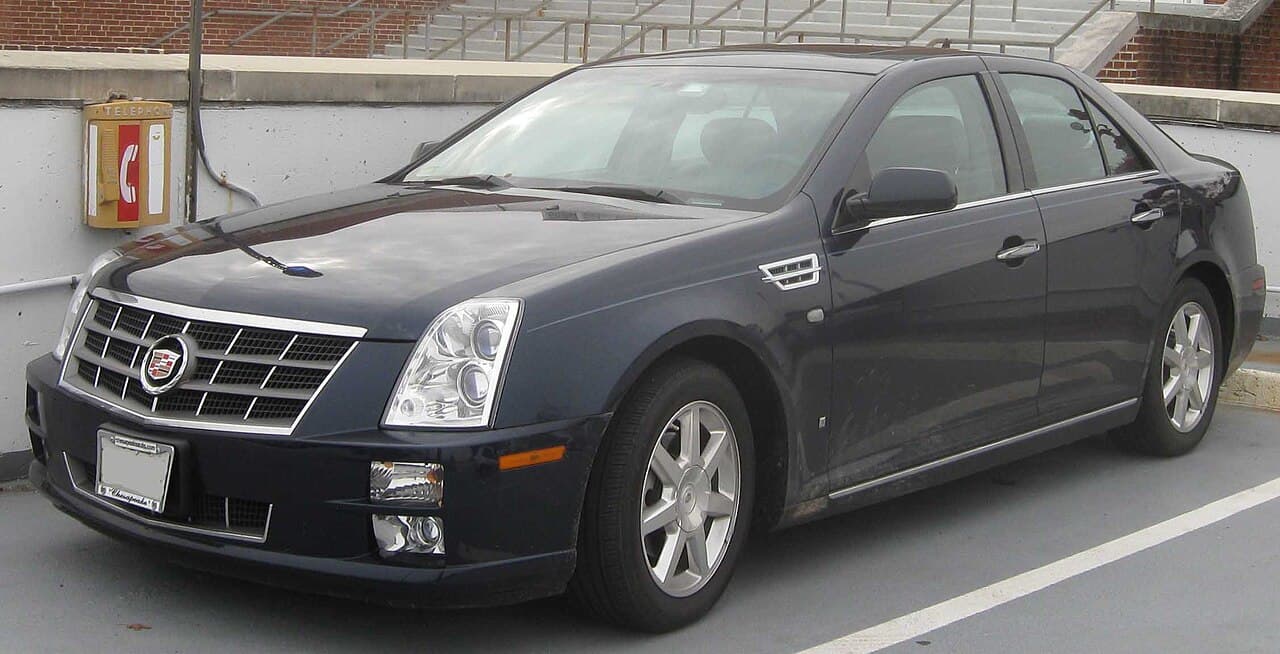 Cadillac STS, representative photo