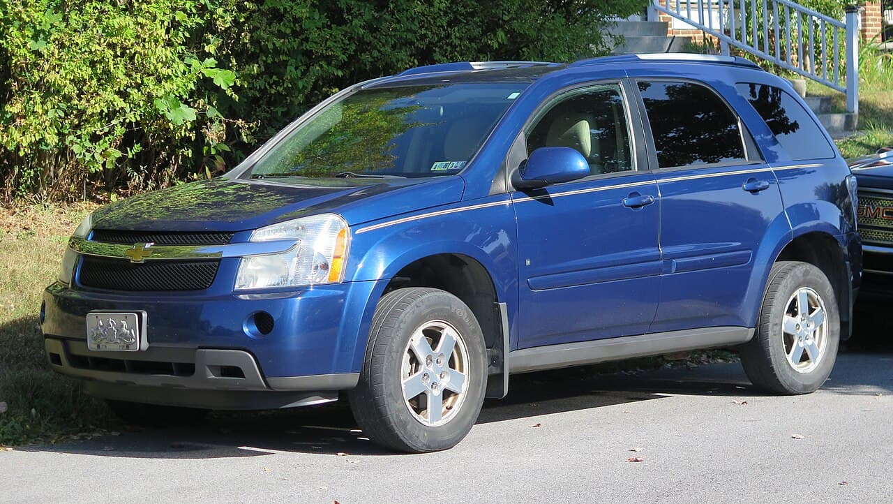 Chevrolet Equinox, representative photo