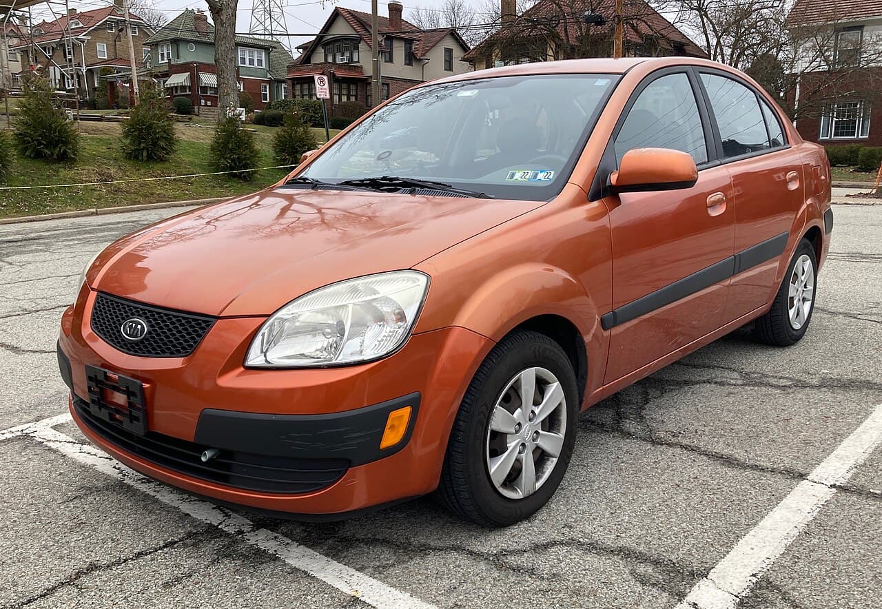 Kia Rio, representative photo