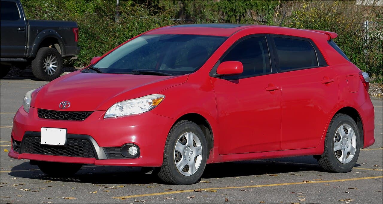 Toyota Matrix, representative photo