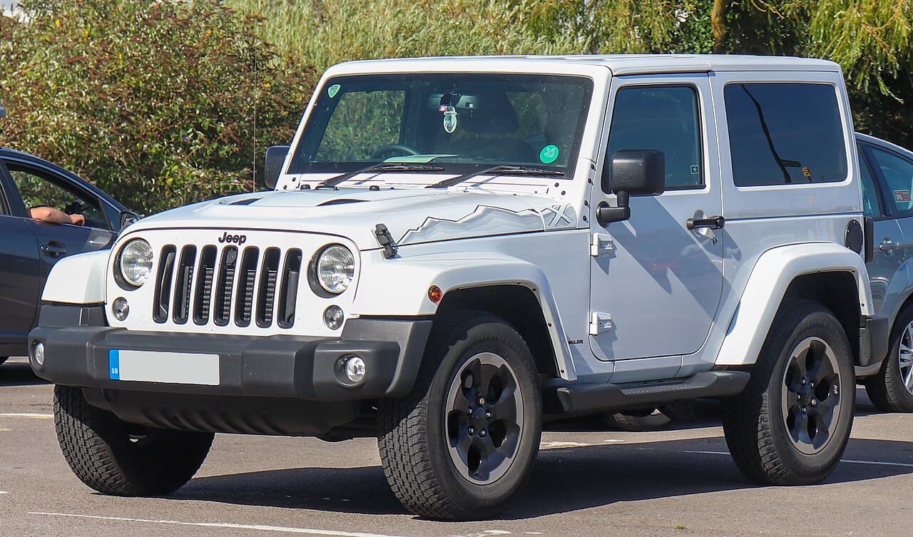 Jeep Wrangler, representative photo