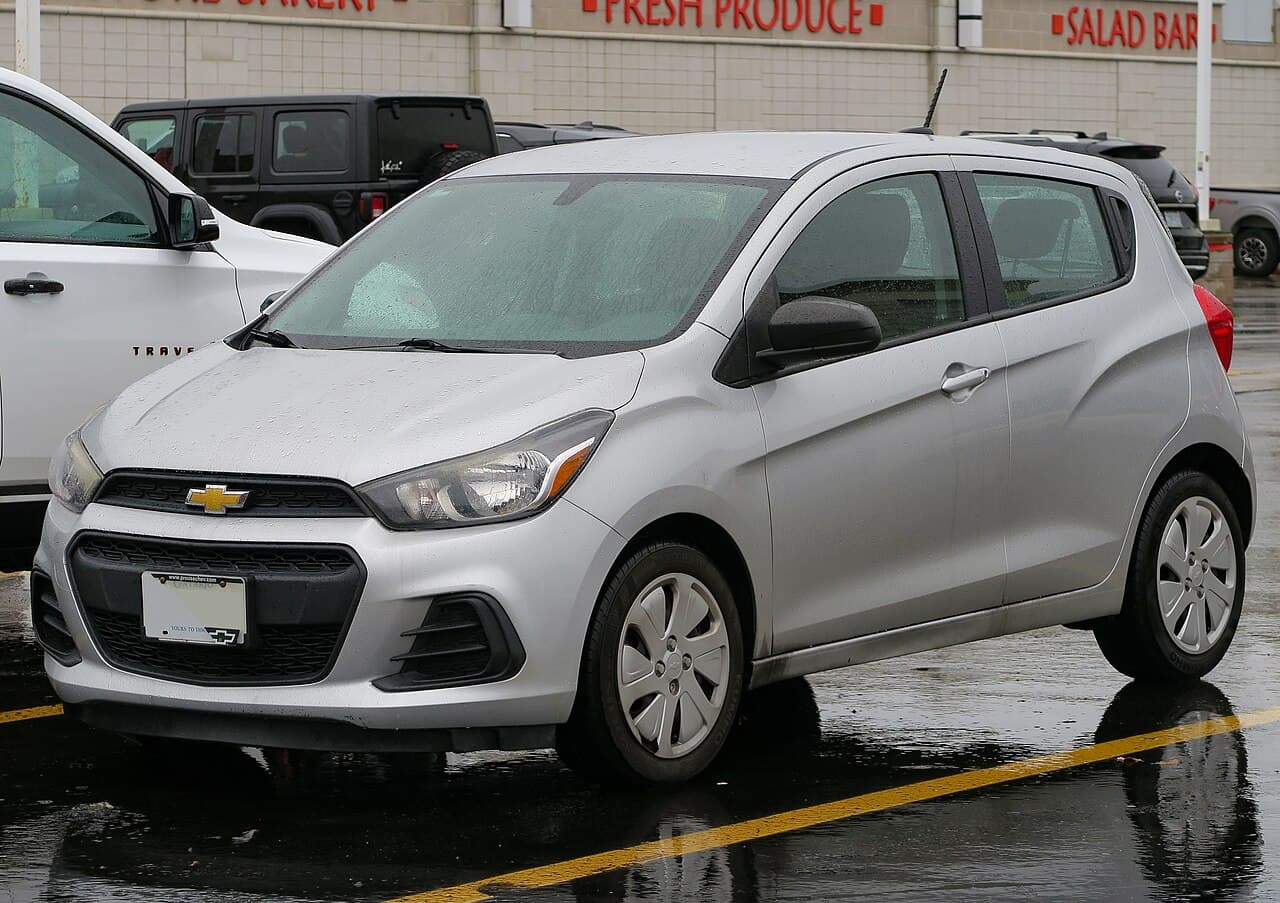 Chevrolet Spark, representative photo