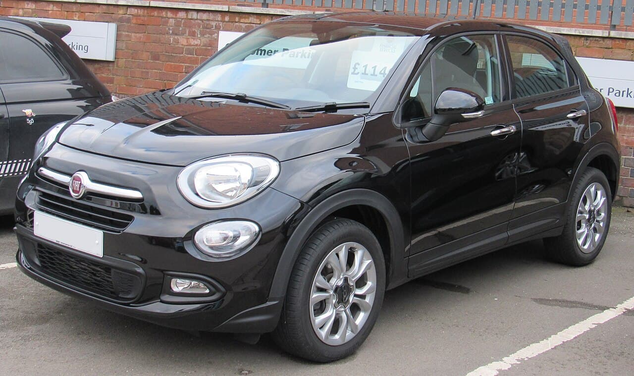 Fiat 500X, representative photo