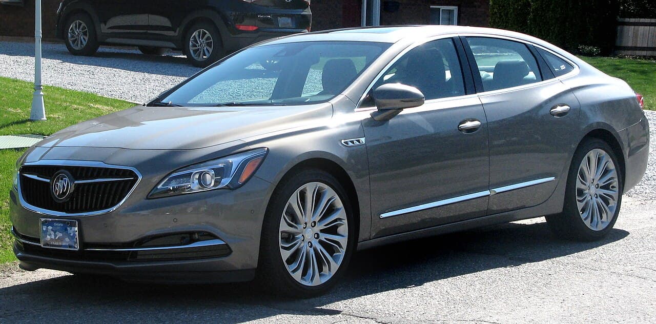 Buick LaCrosse, representative photo