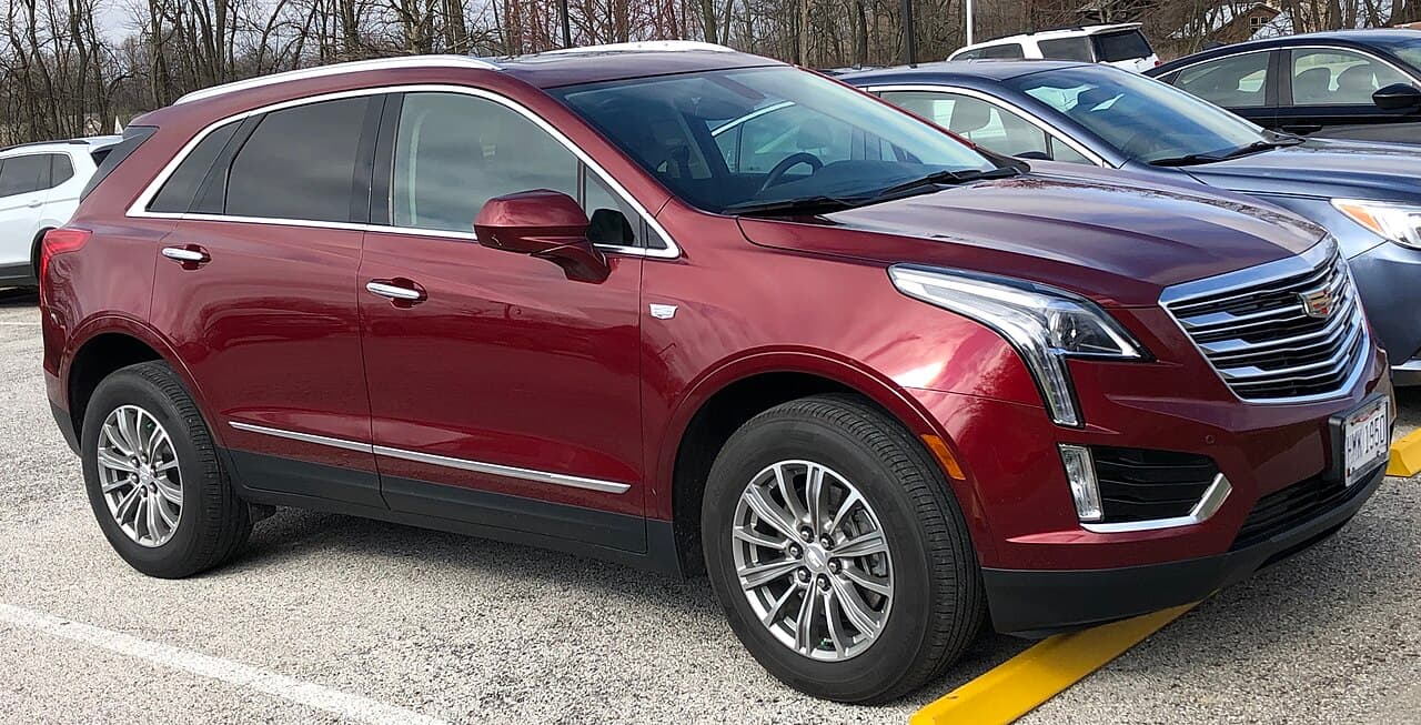 Cadillac XT5, representative photo