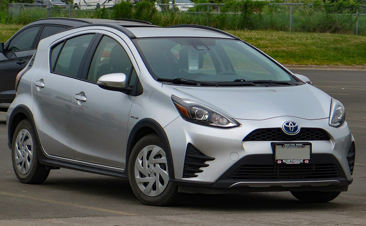 Toyota Prius C, representative photo