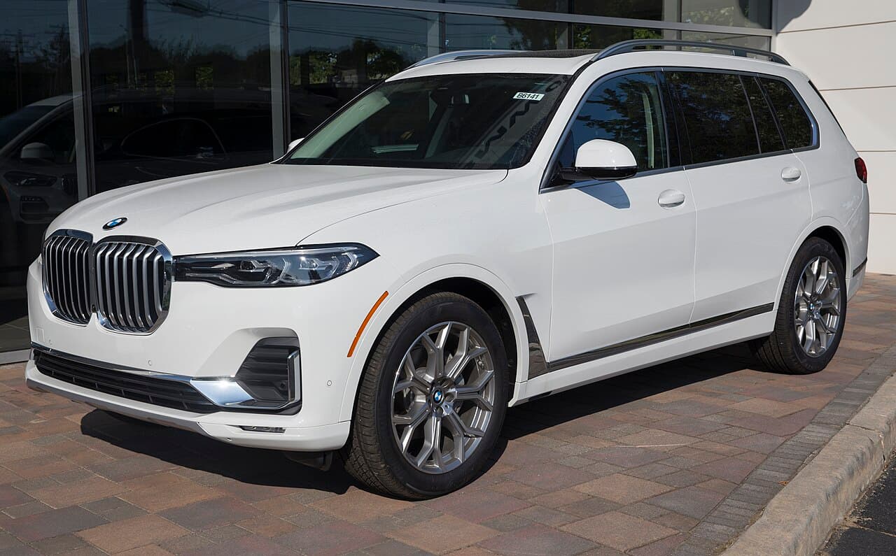 BMW X7, representative photo