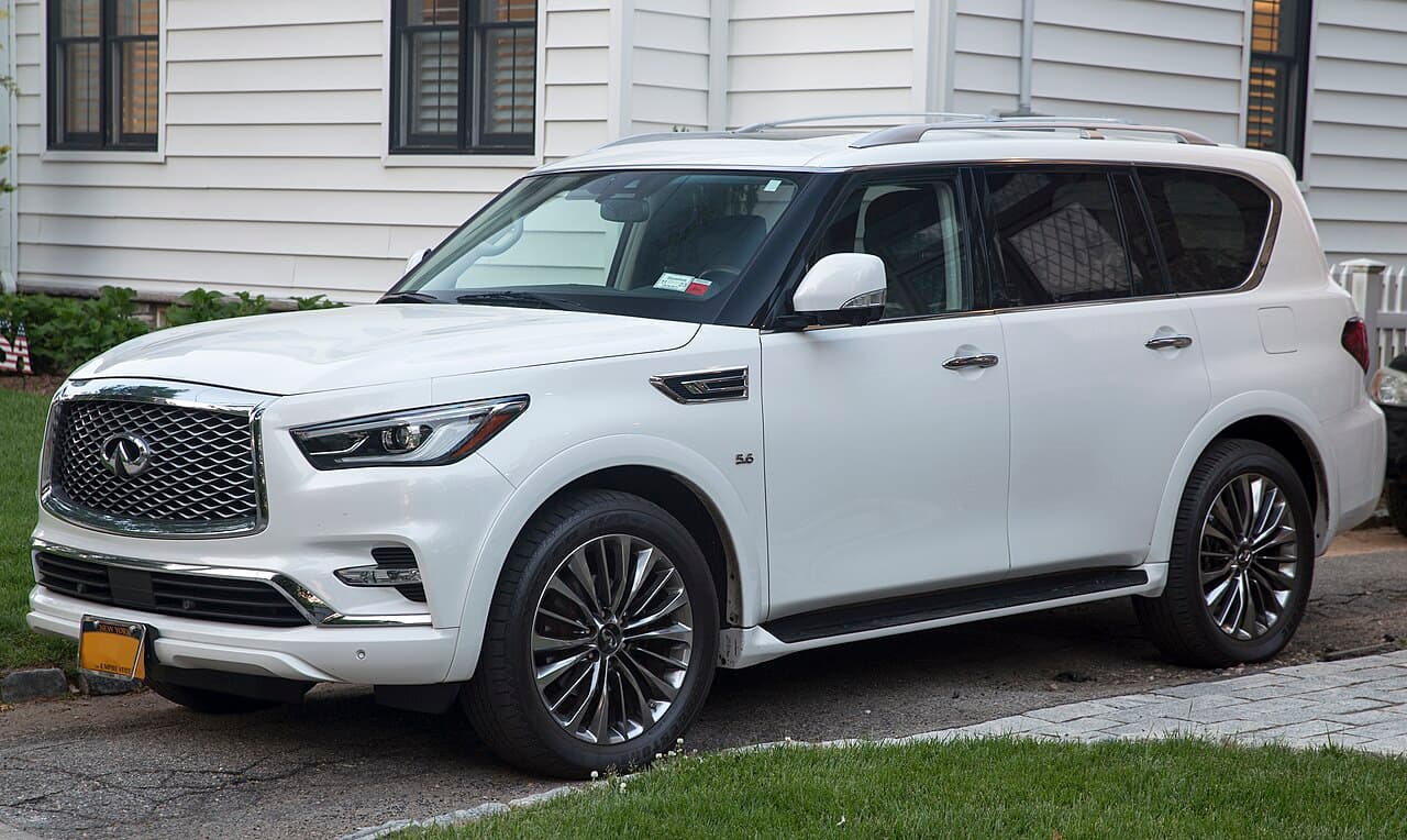 Infiniti QX80, representative photo