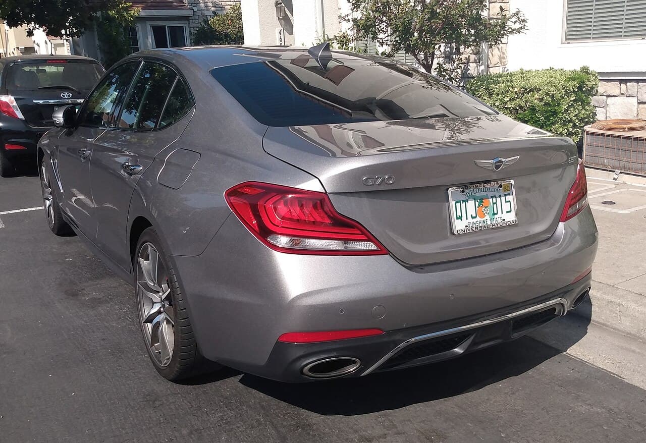 Genesis G70, representative photo