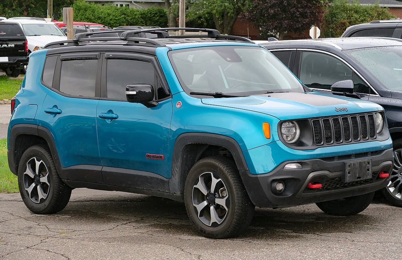Jeep Renegade, representative photo