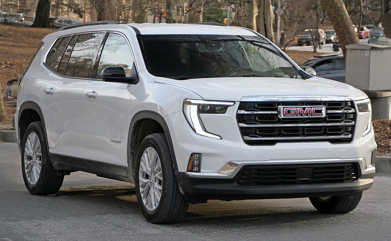 GMC Acadia, representative photo