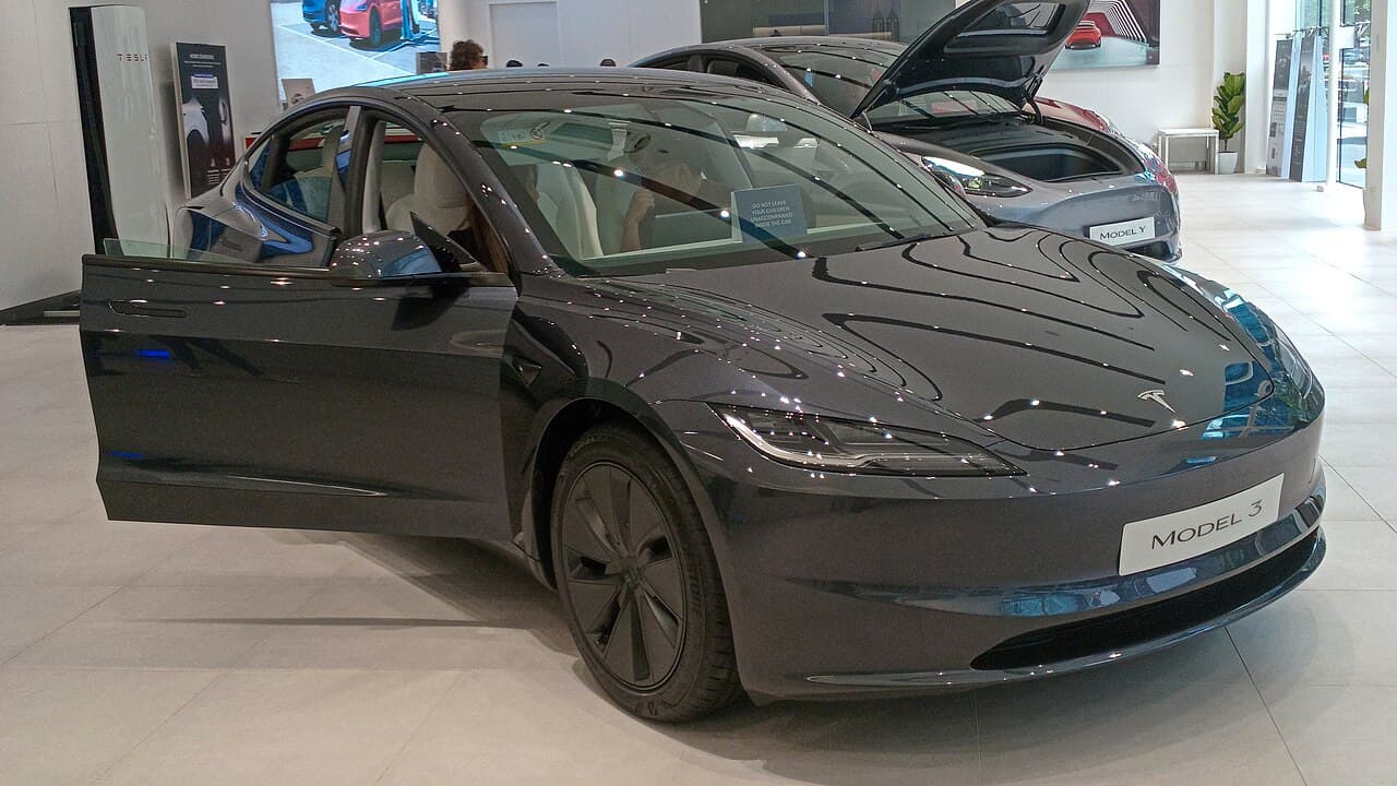 Tesla Model 3, representative photo