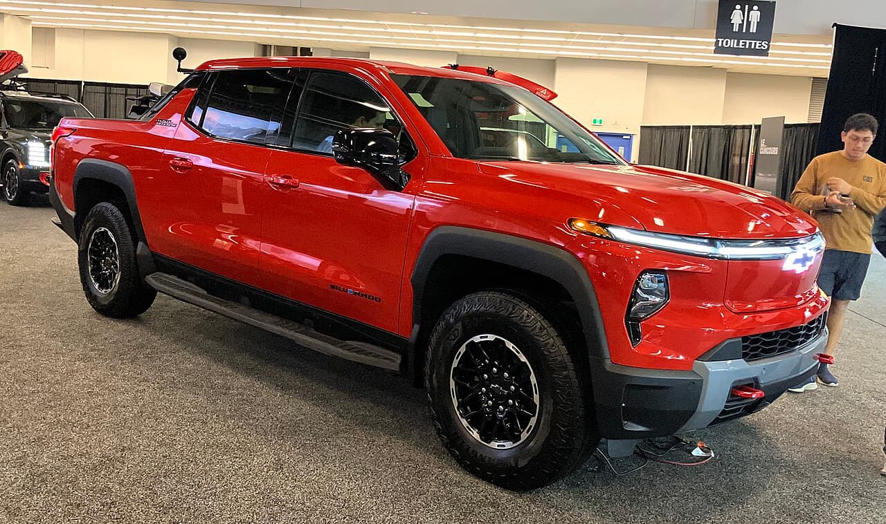 Chevrolet Silverado EV, representative photo