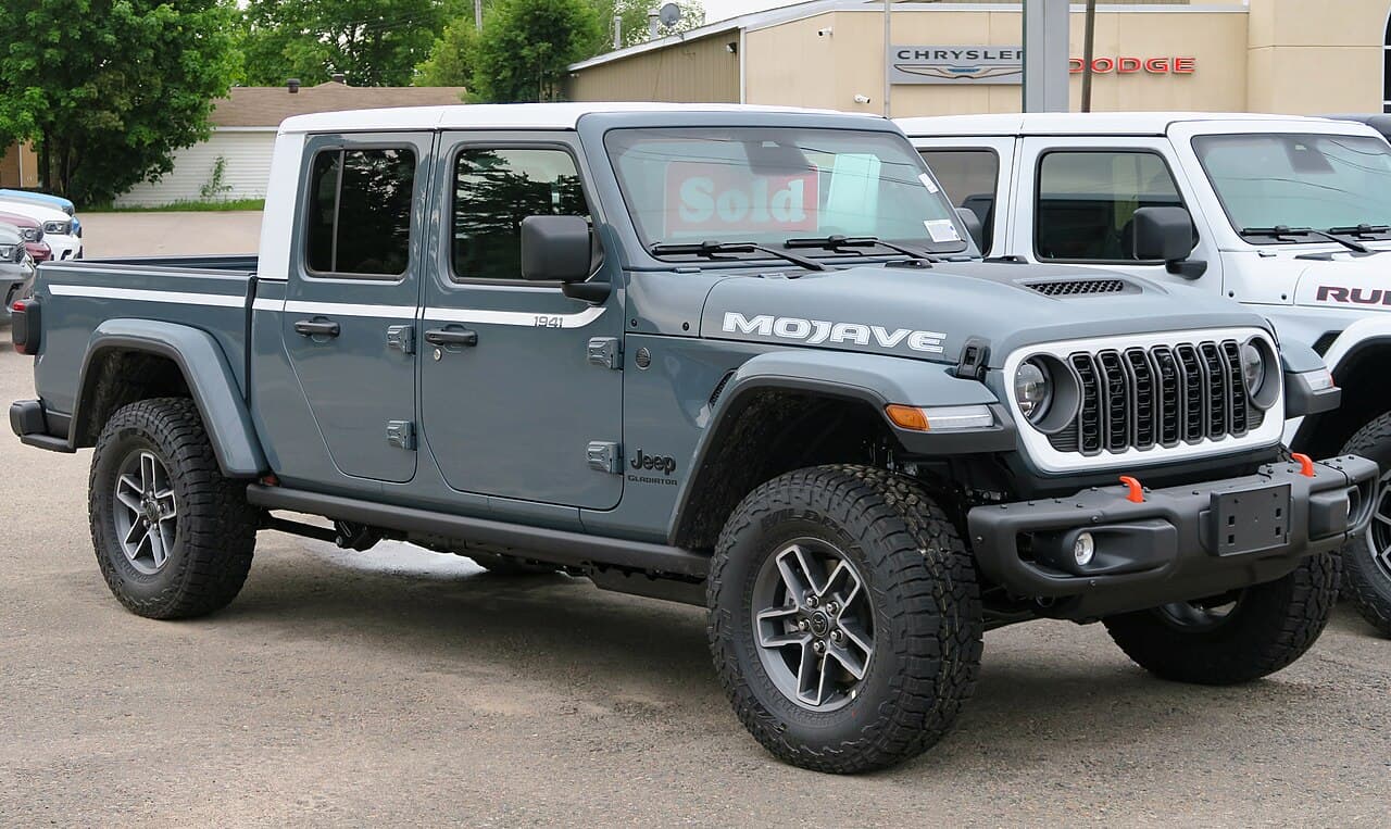 Jeep Gladiator, representative photo